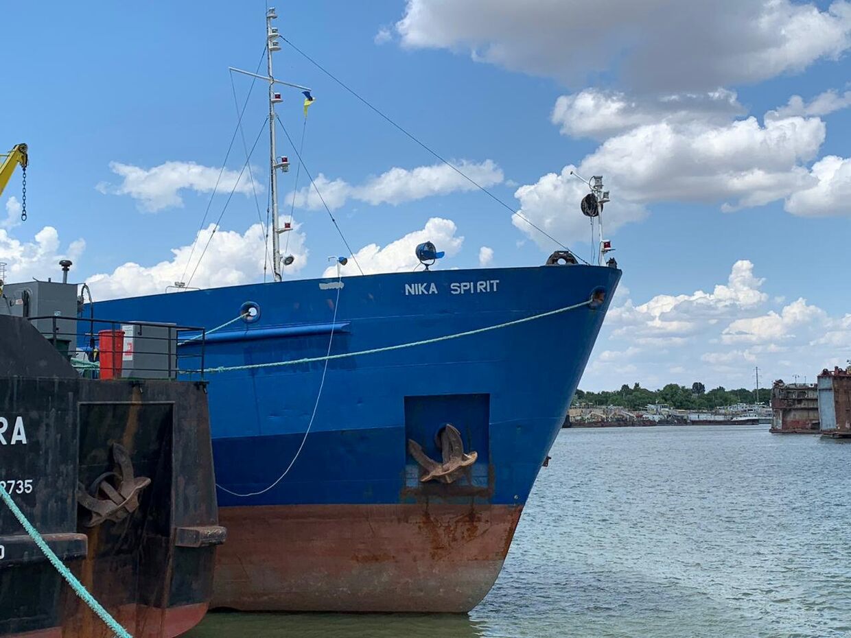 Служба безопасности Украины 25 июля задержала российский танкер Neyma