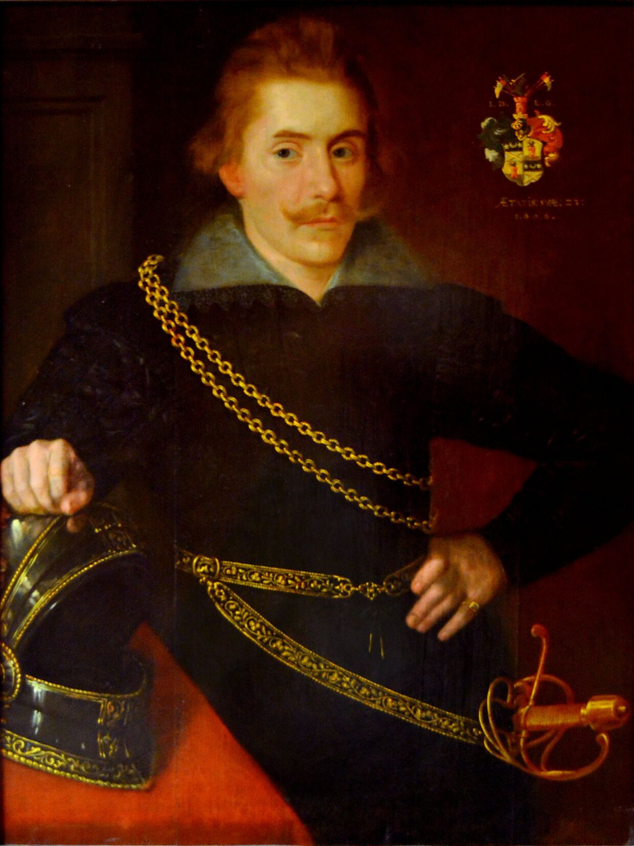 Якоб Понтуссон Делагарди, портрет, около 1606