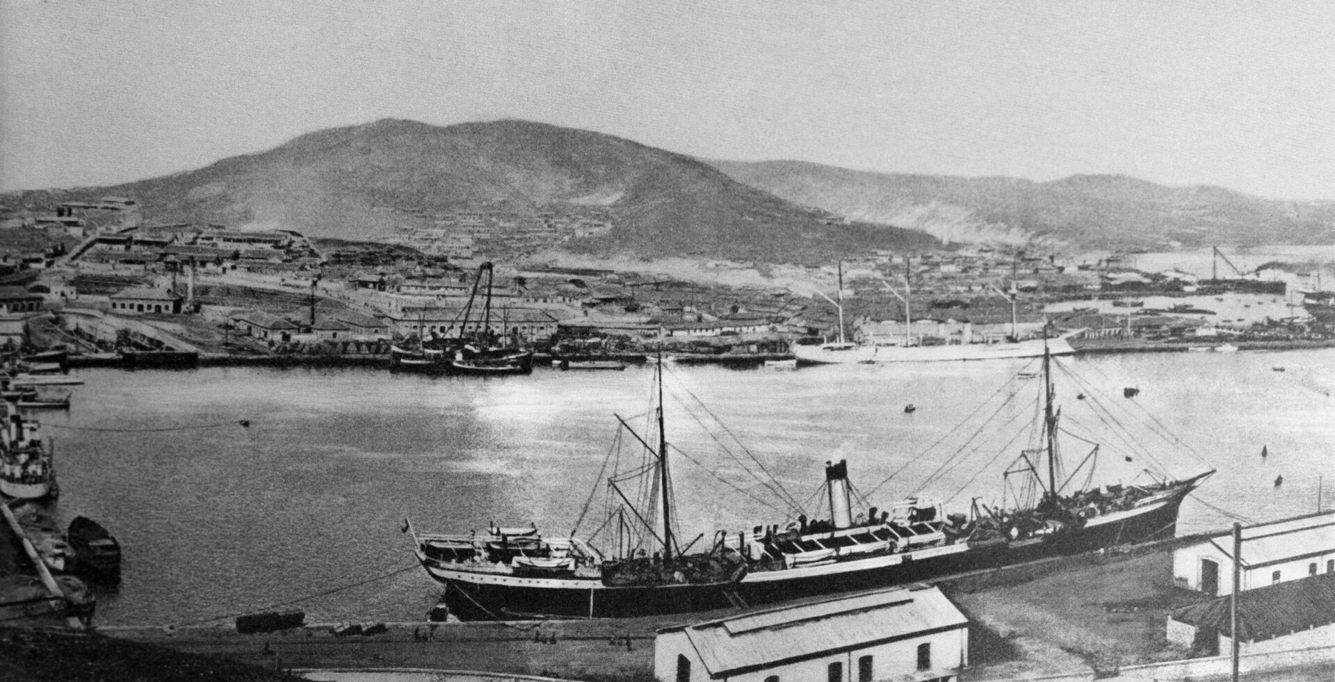 Вид на Порт-Артур. 1904 год - ИноСМИ, 1920, 27.09.2020
