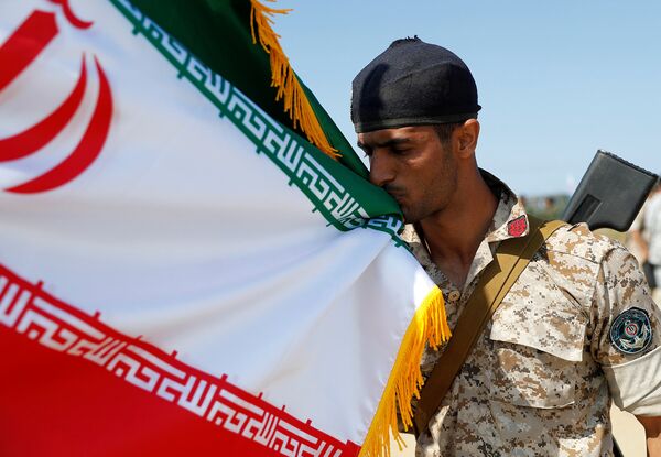 Морской пехотинец из Ирана принимает участие в Международных армейских играх