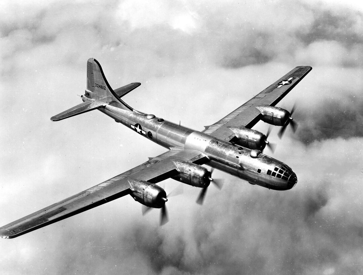 Американский тяжёлый бомбардировщик Boeing B-29 Superfortress