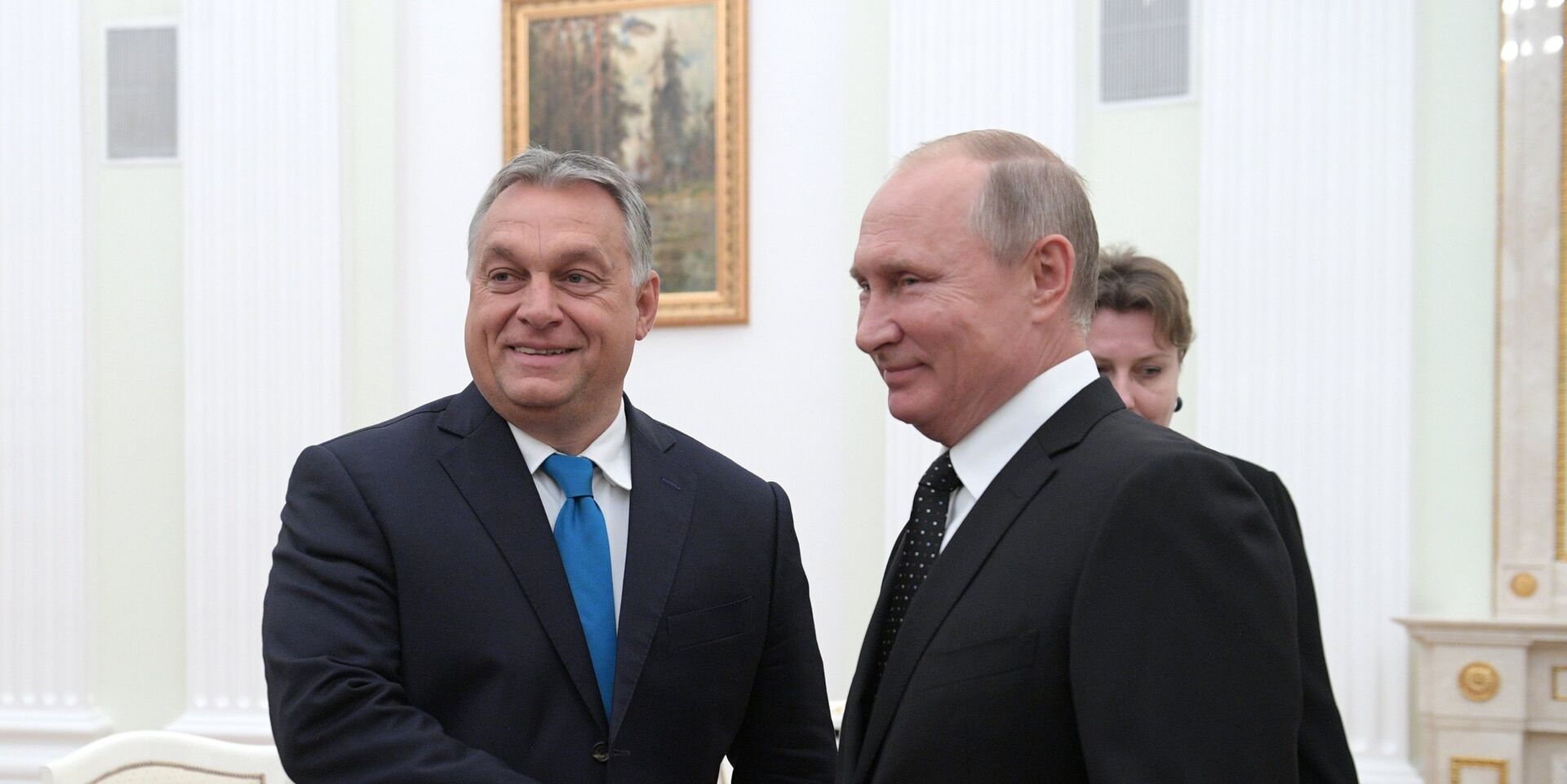 Встреча президента РФ В. Путина с премьер-министром Венгрии В. Орбаном - ИноСМИ, 1920, 03.02.2023