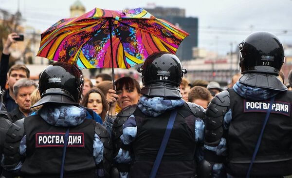 Акция в поддержку незарегистрированных кандидатов в Мосгордуму Акция в поддержку незарегистрированных кандидатов в Мосгордуму