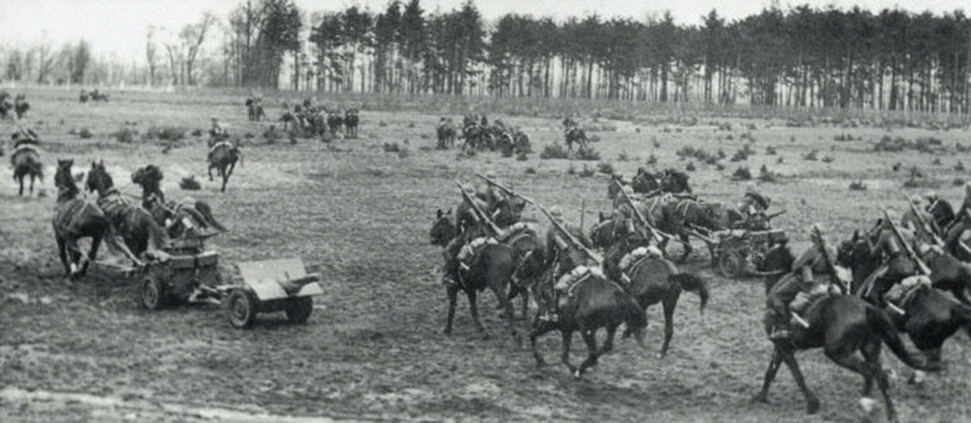 Польская кавалерия во время Боя под Кроянтами - ИноСМИ, 1920, 05.09.2020