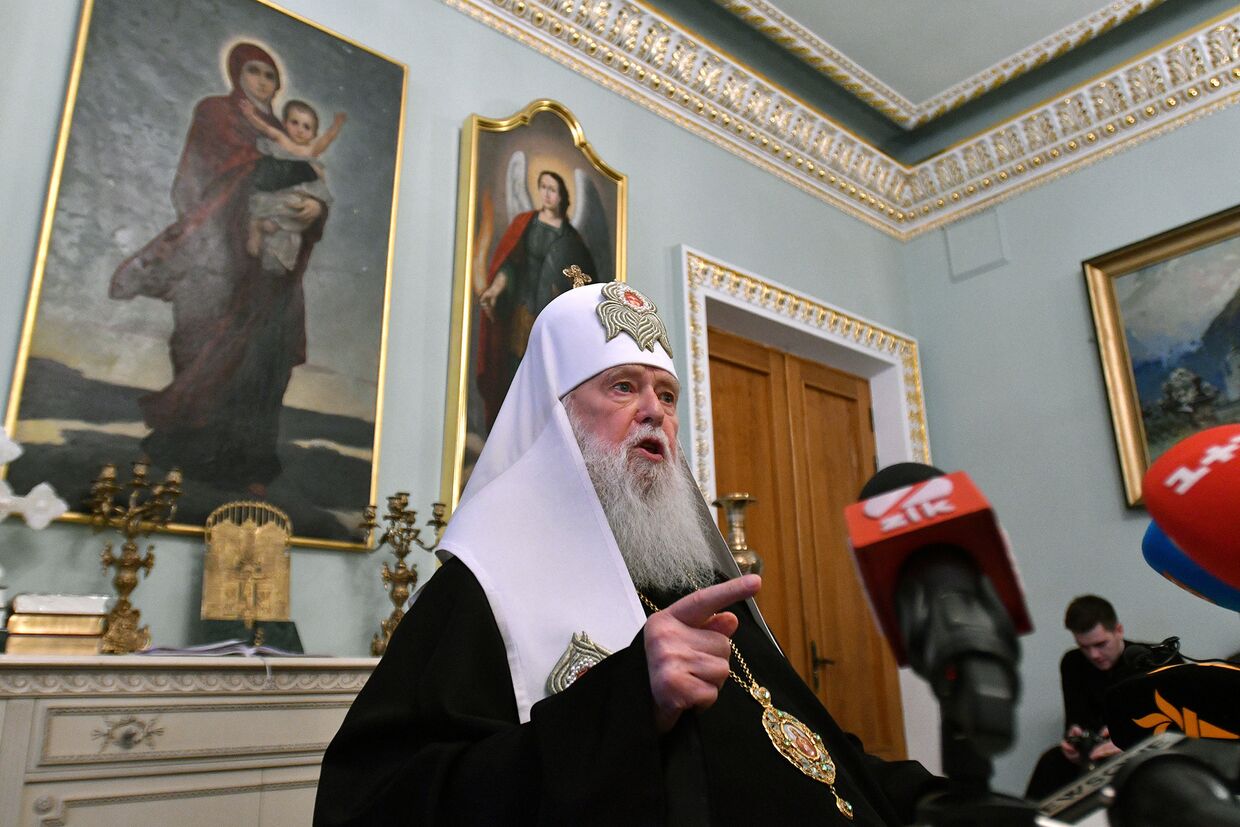 Патриарх Украинской Православной Церкви Киевского патриархата Филарет