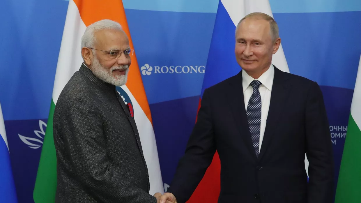 Рабочая поездка президента РФ В. Путина в ДФО