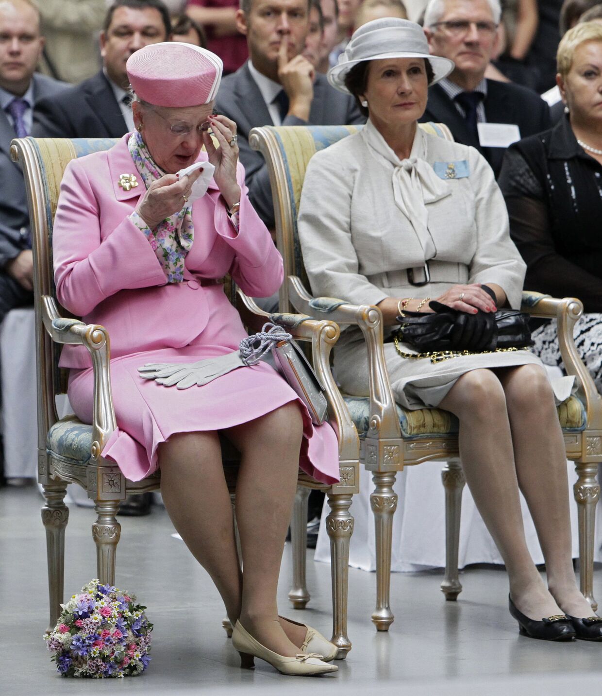 Королева Дании Маргрете II посетила завод Грундфос Истра 7 сентября 2011 года