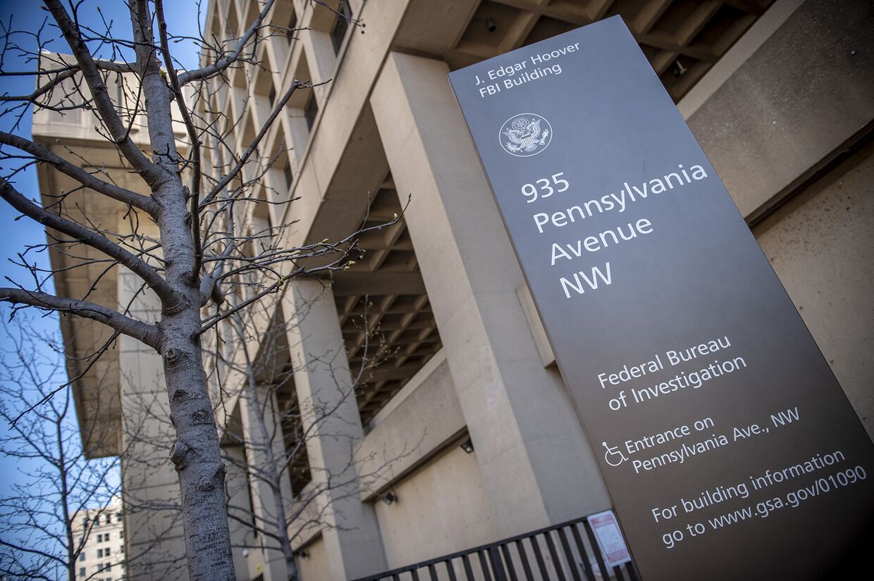 Здание Федерального бюро расследований (ФБР) в Вашингтоне, округ Колумбия