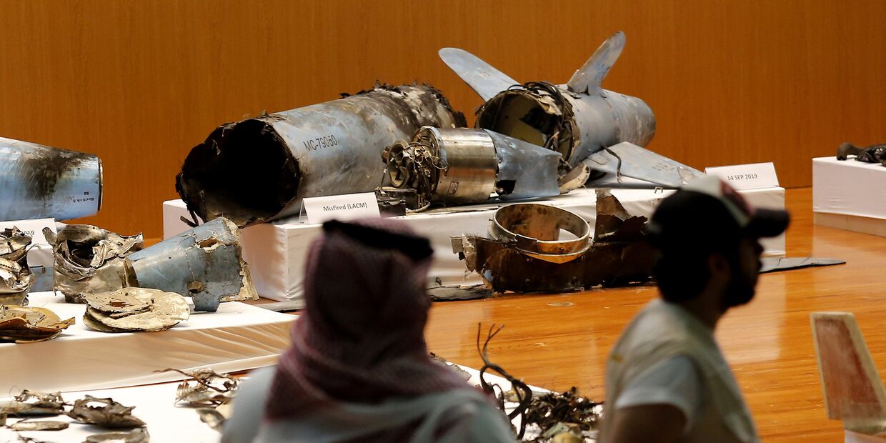 Иранская крылатая ракета и беспилотники, используемые в недавнем нападении на нефтяной комплекс в Саудовской Аравии