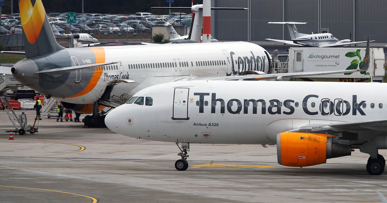 Airbus A320 авиакомпании Thomas Cook Airlines