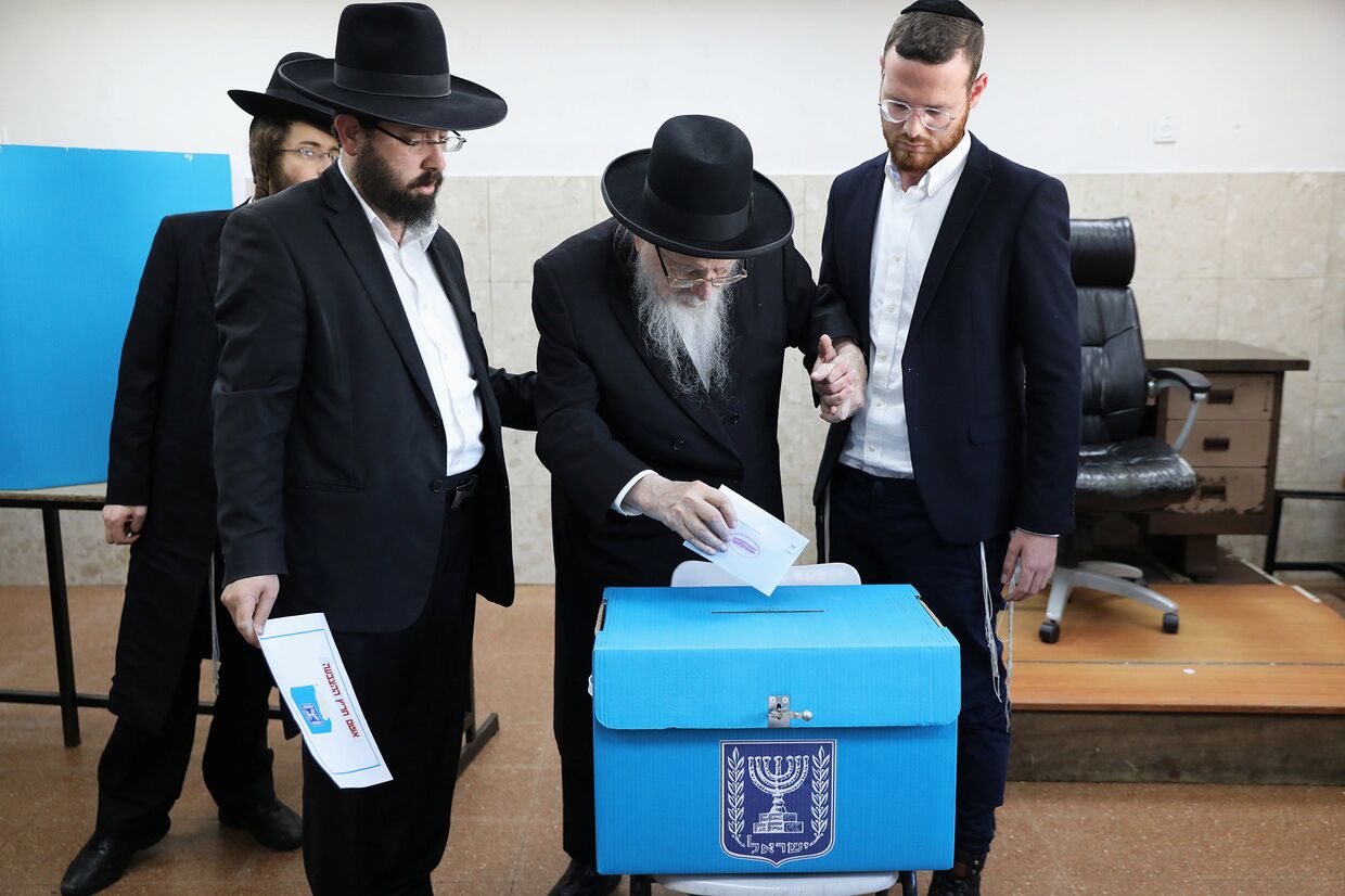 Израильтяне голосуют на парламентских выборах в Иерусалиме
