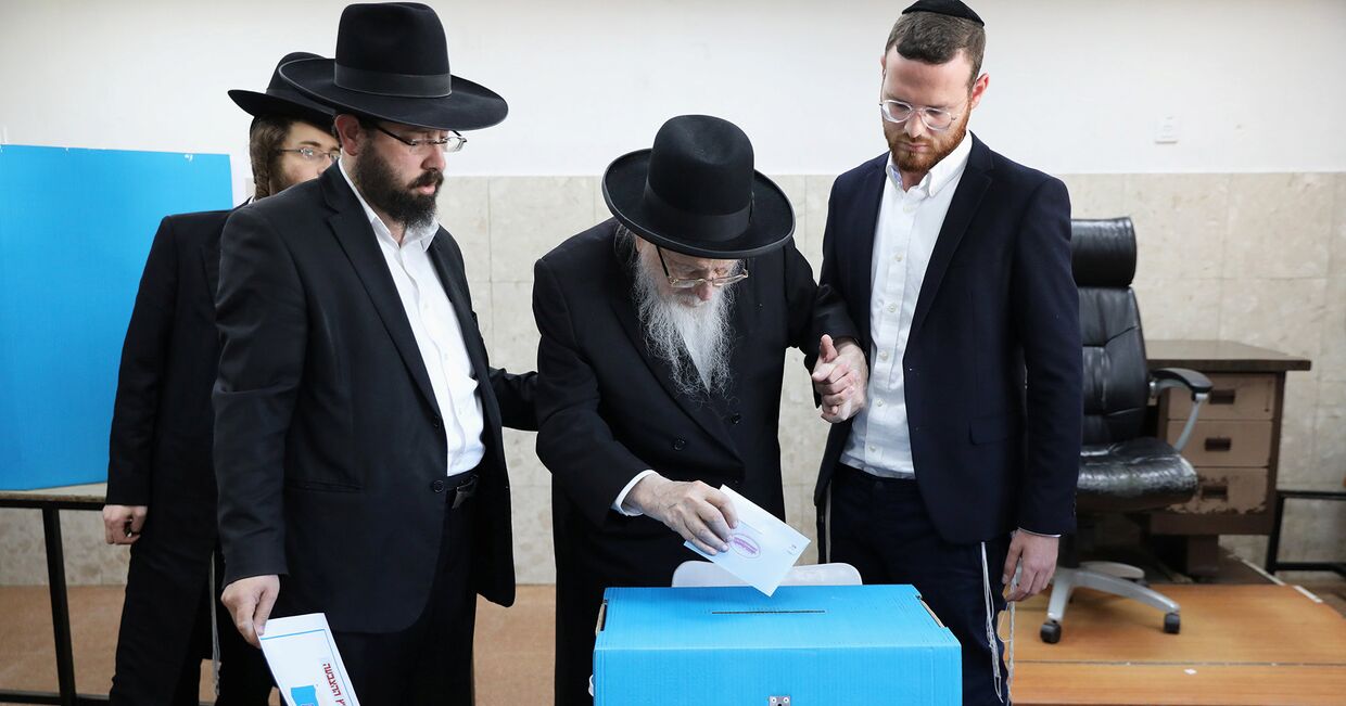 Израильтяне голосуют на парламентских выборах в Иерусалиме
