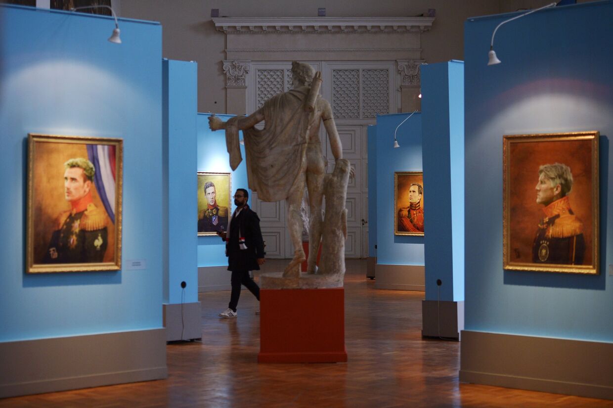 Выставка в музее Академии художеств