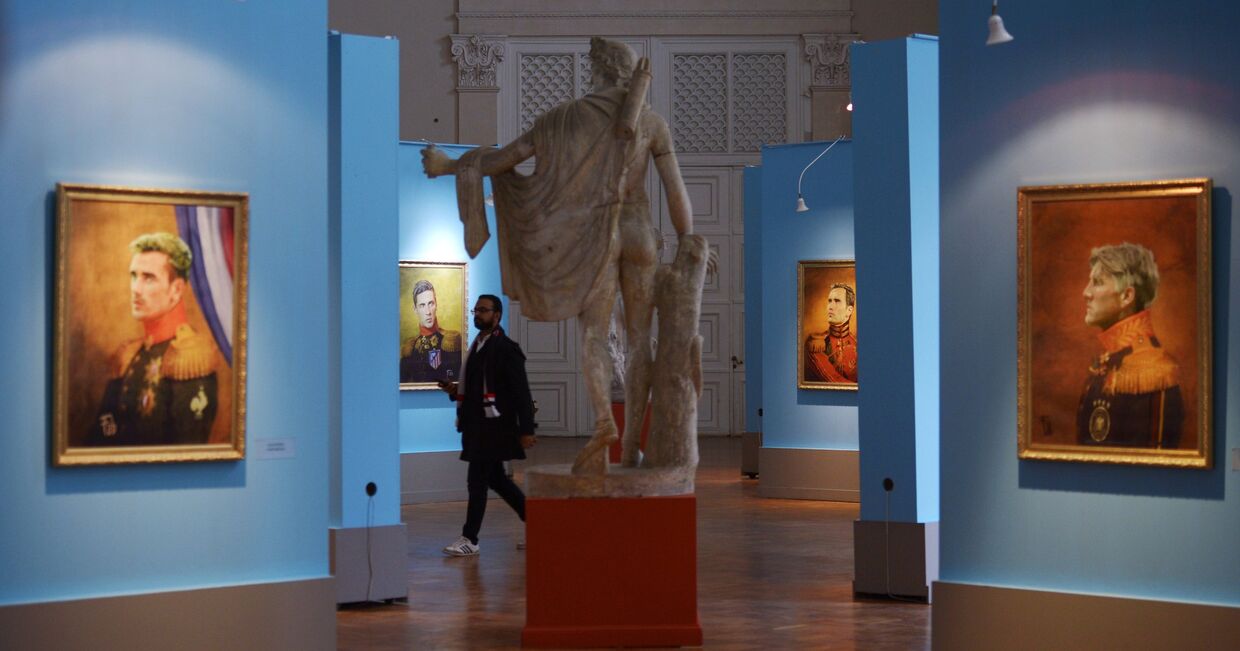 Выставка в музее Академии художеств