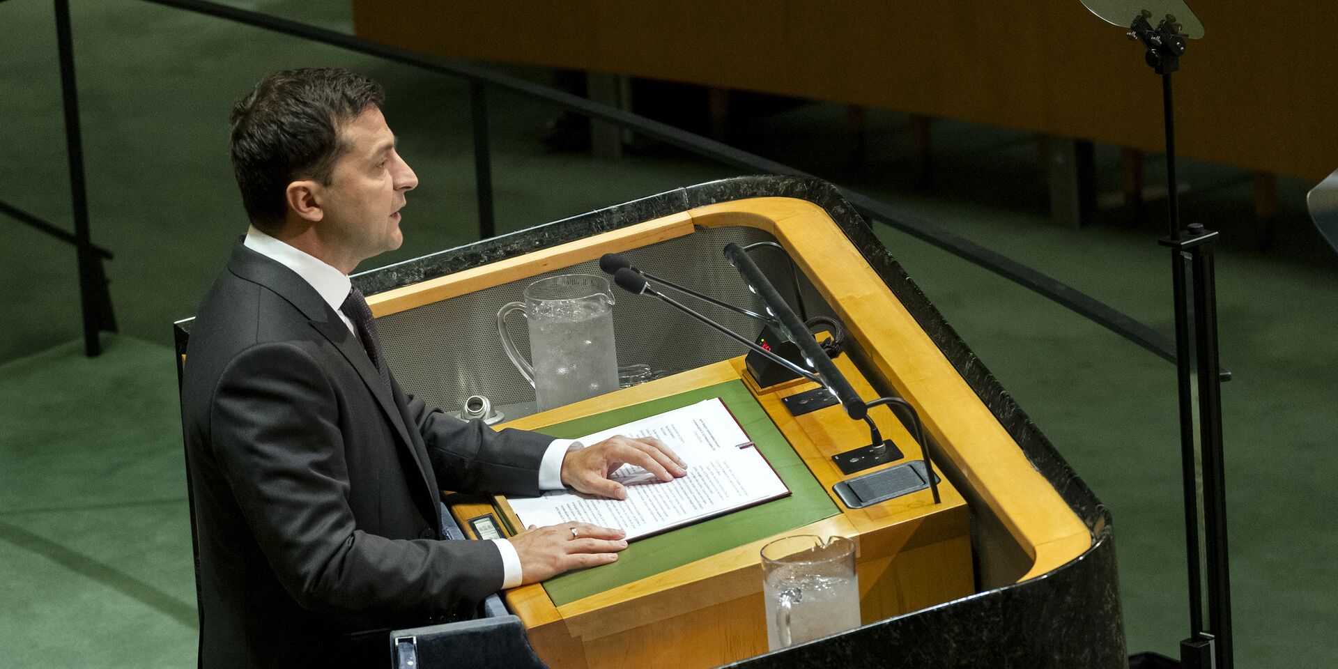 Президент Украины Владимир Зеленский на 74-й сессии Генеральной Ассамблеи ООН - ИноСМИ, 1920, 06.06.2023