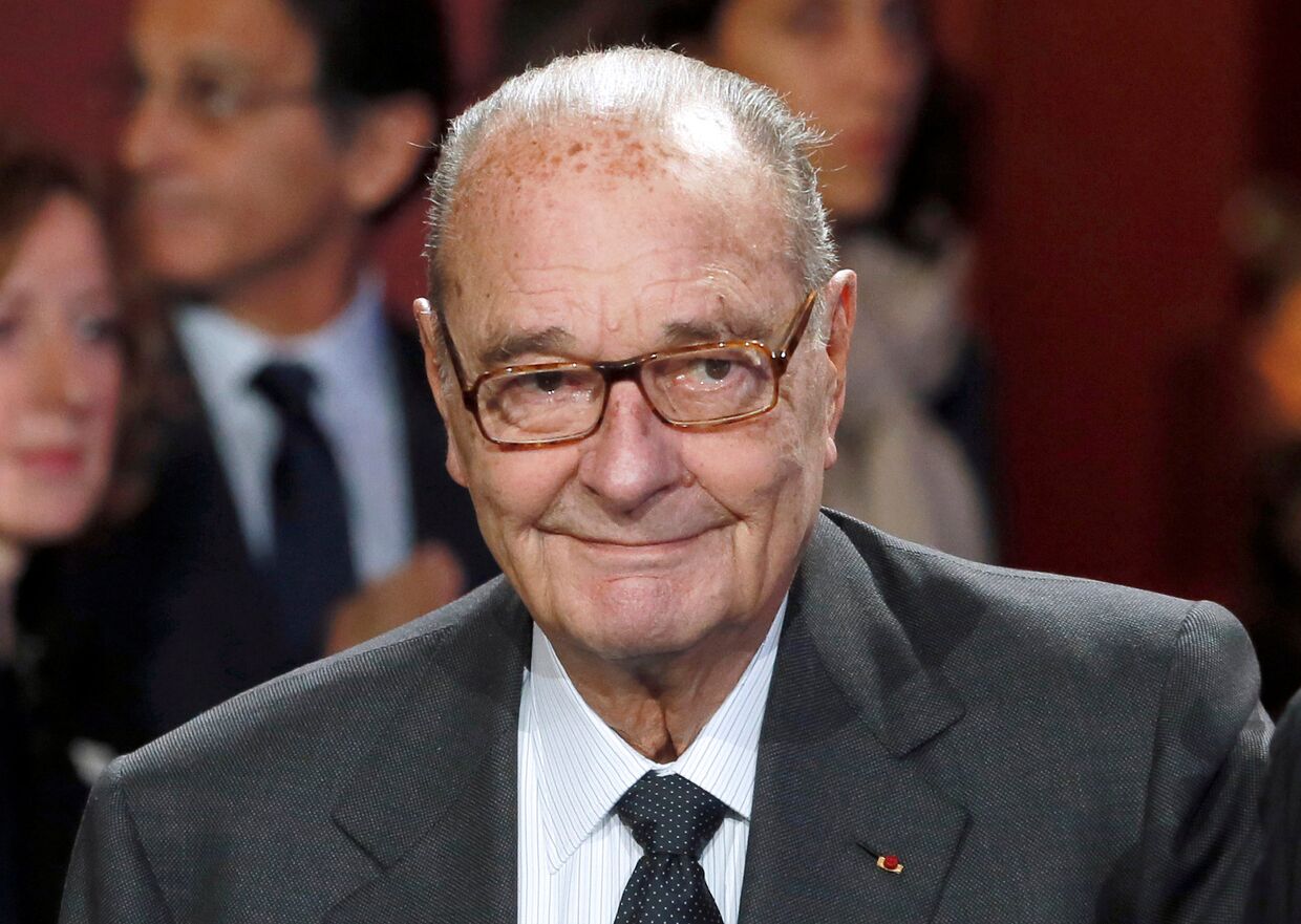 Бывший Президент Франции Жак Ширак