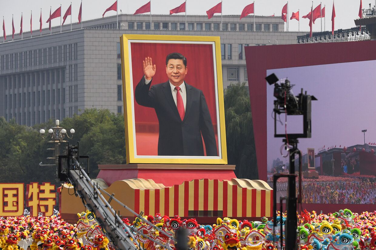 Парад в честь 70-летия основания Китайской Народной Республики в Пекине