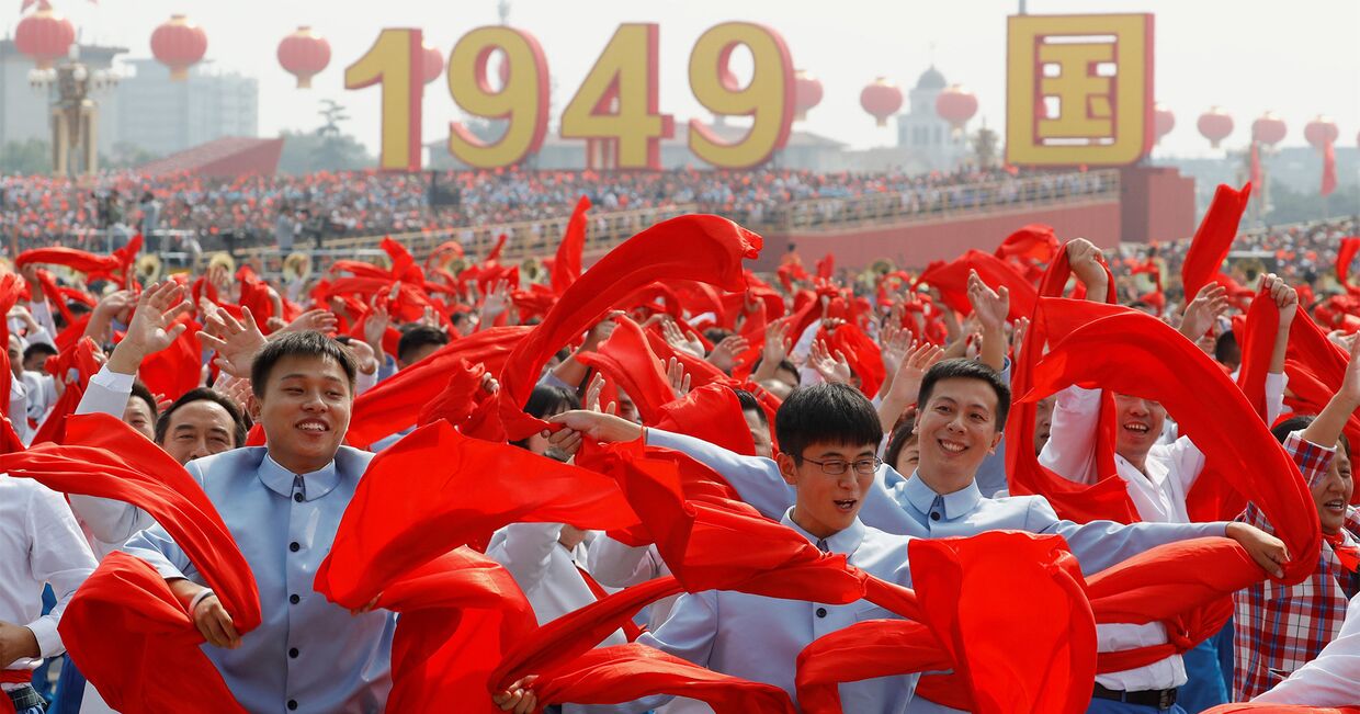 01 октября 2019. Празднование 70-летия Китайской народной республики