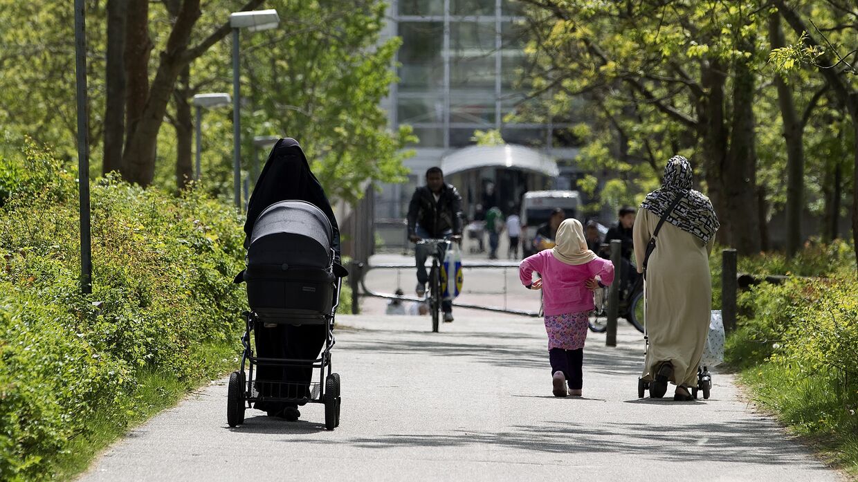 Женщины-мусульманки в Орхусе, Дания