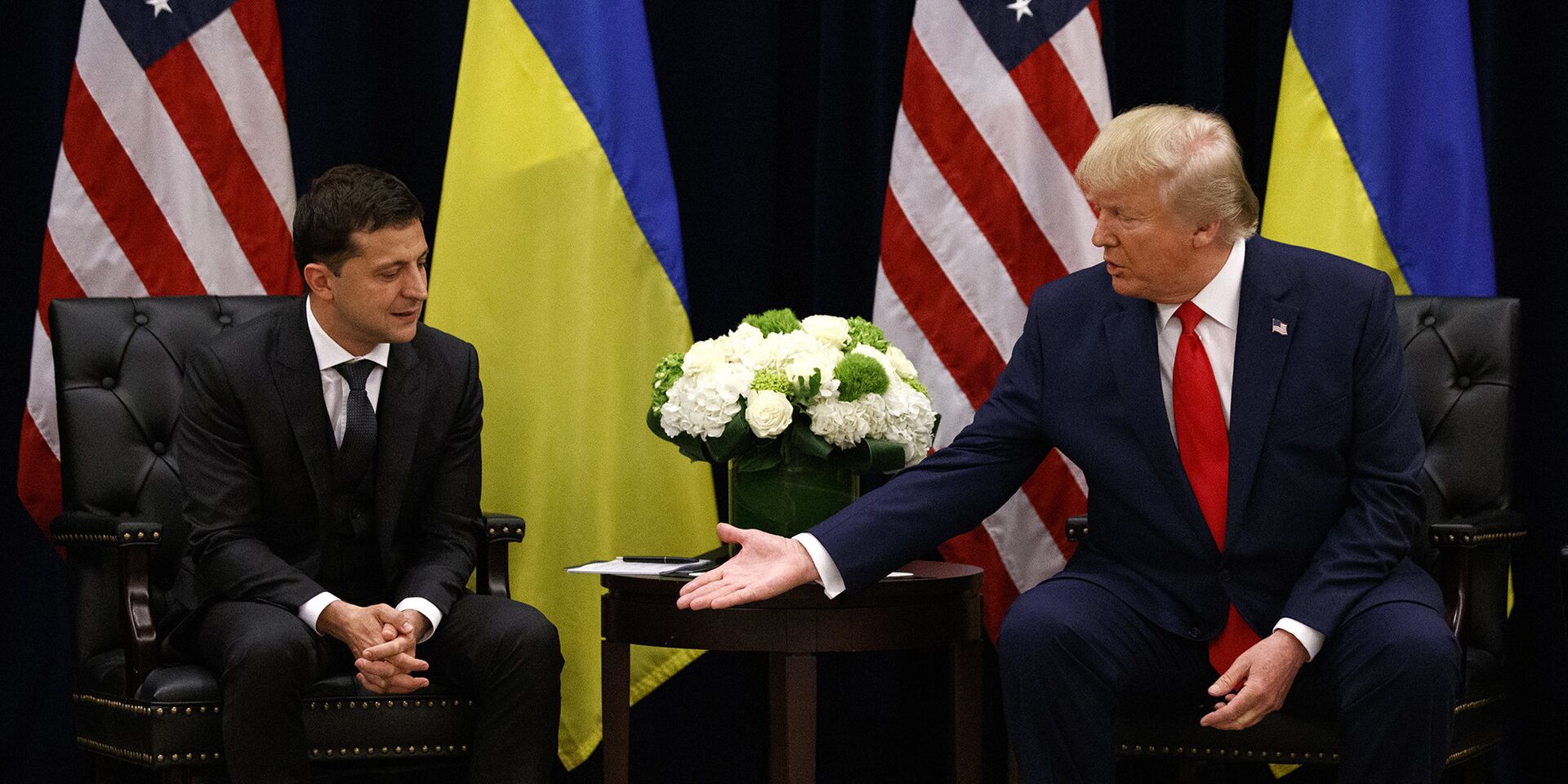 Президент Украины Владимир Зеленский и президент США Дональд Трамп - ИноСМИ, 1920, 11.11.2020