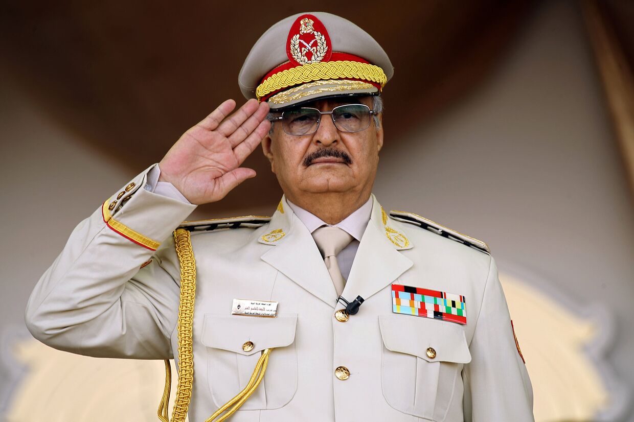 Главнокомандующий ливийской армией Халифа Хафтар