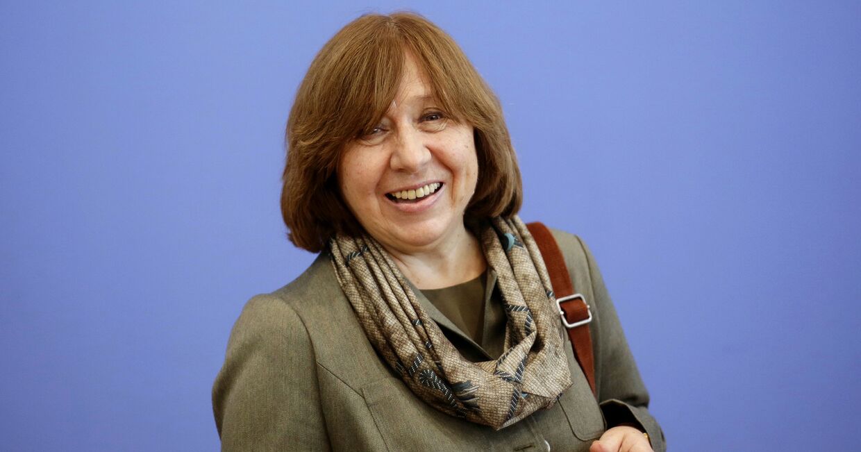 Белорусская писательница Светлана Алексиевич