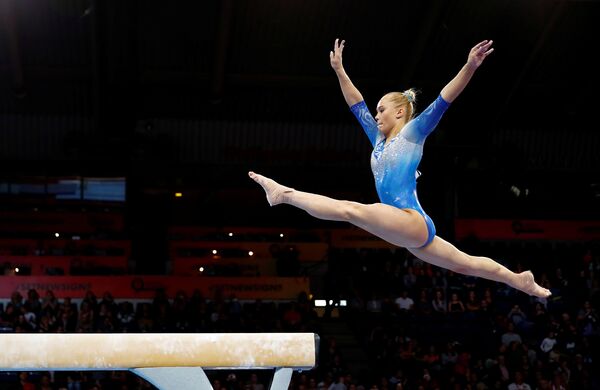 Выступление российской гимнастки Ангелины Мельниковой