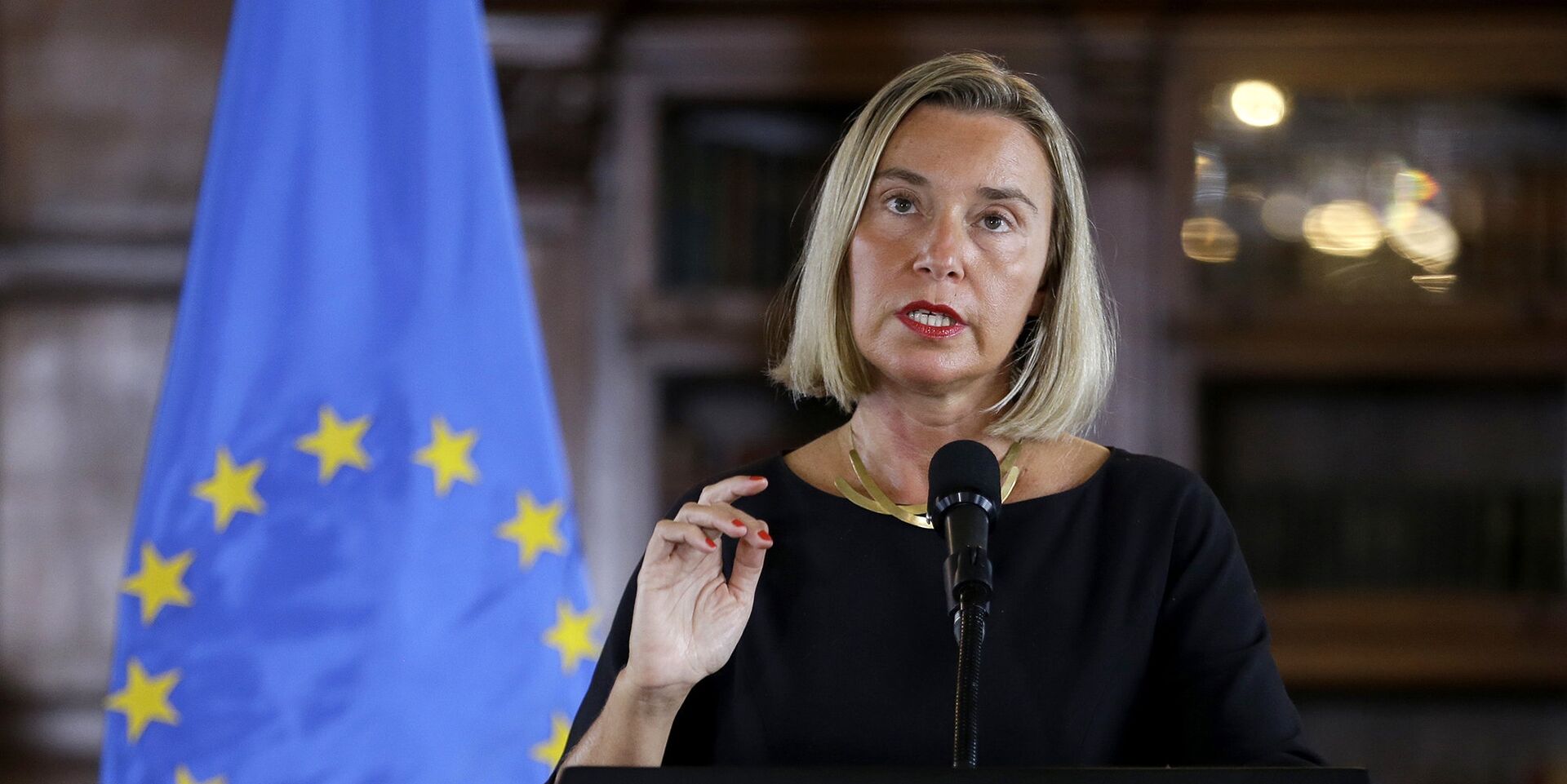 Высокий представитель ЕС по иностранным делам и политике безопасности, заместитель председателя Европейской комиссии Федерика Могерини - ИноСМИ, 1920, 03.12.2025