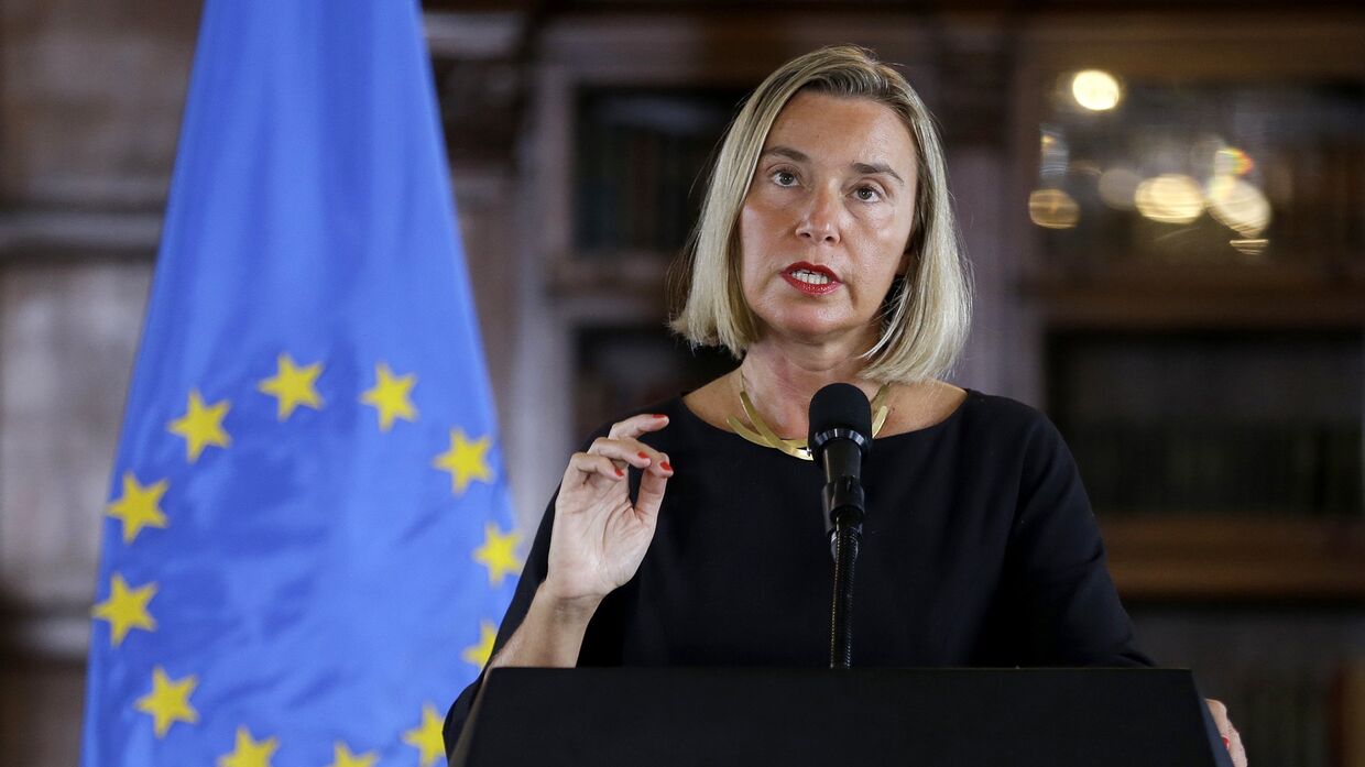 Высокий представитель ЕС по иностранным делам и политике безопасности, заместитель председателя Европейской комиссии Федерика Могерини