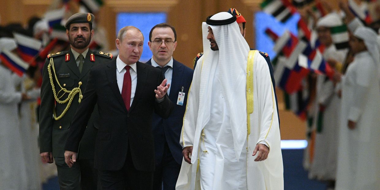 Государственный визит президента РФ В. Путина в ОАЭ Государственный визит президента РФ В. Путина в ОАЭ