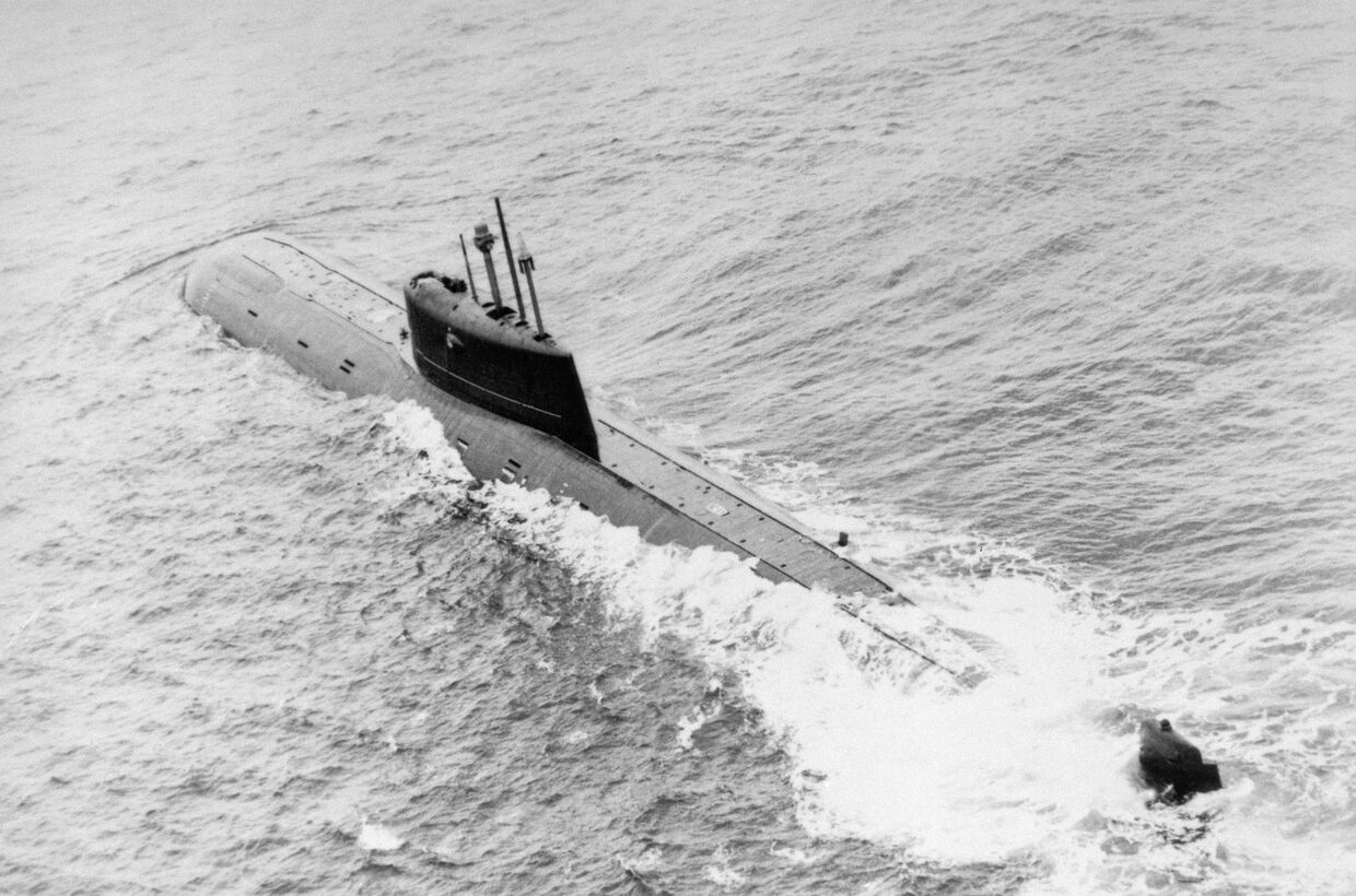 Советская атомная подводная лодка (АПЛ) К-278 «Комсомолец»