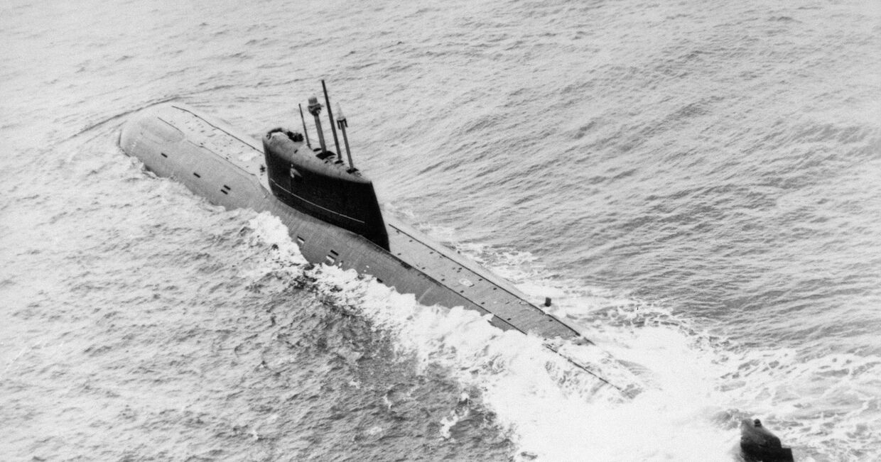 Советская атомная подводная лодка (АПЛ) К-278 «Комсомолец»