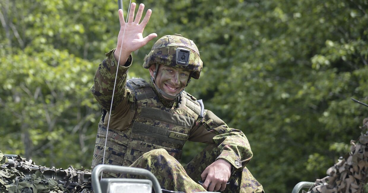 Учения НАТО Saber Strike 2016 в Эстонии