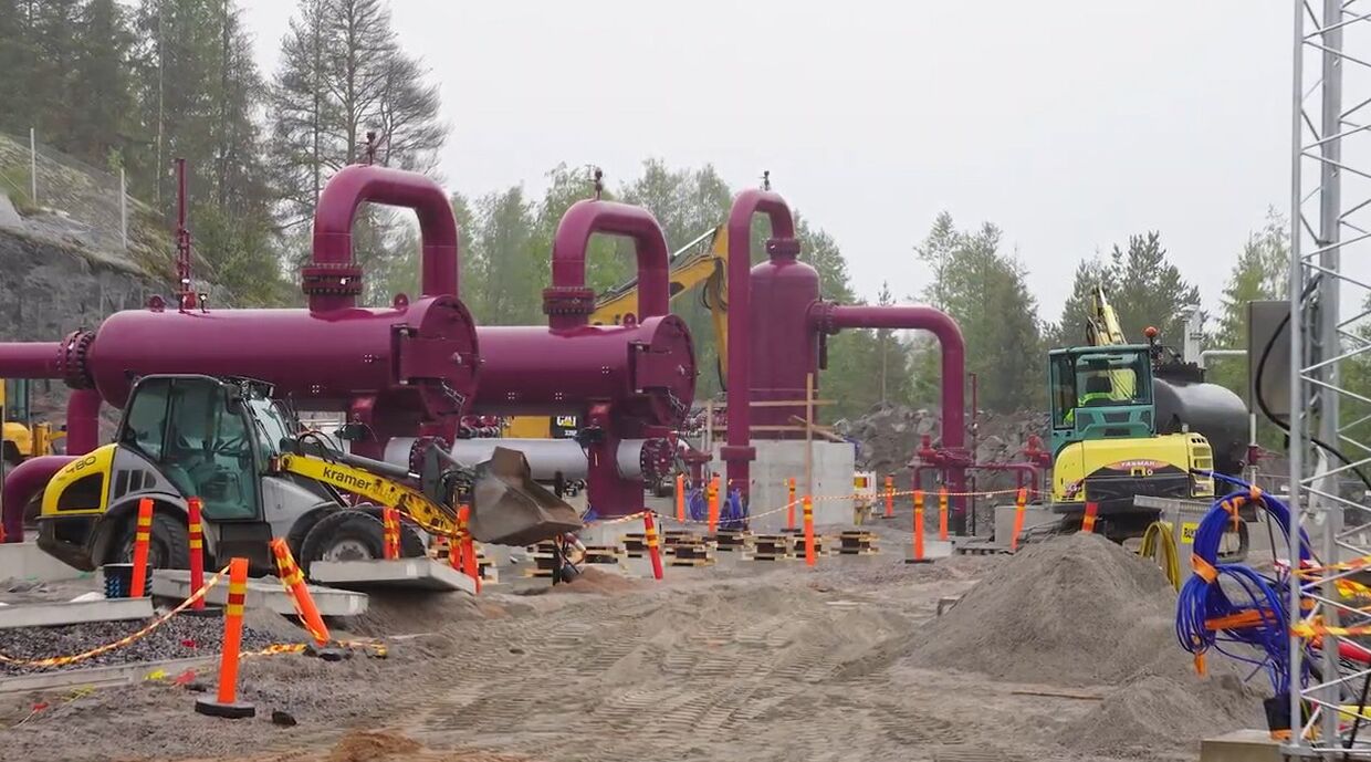 Строительство финско-эстонского газопровода Balticconnector