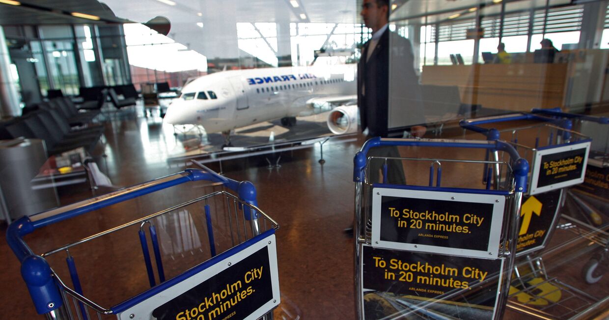 В крупнейшем международном аэропорту Швеции Стокгольм-Арланда