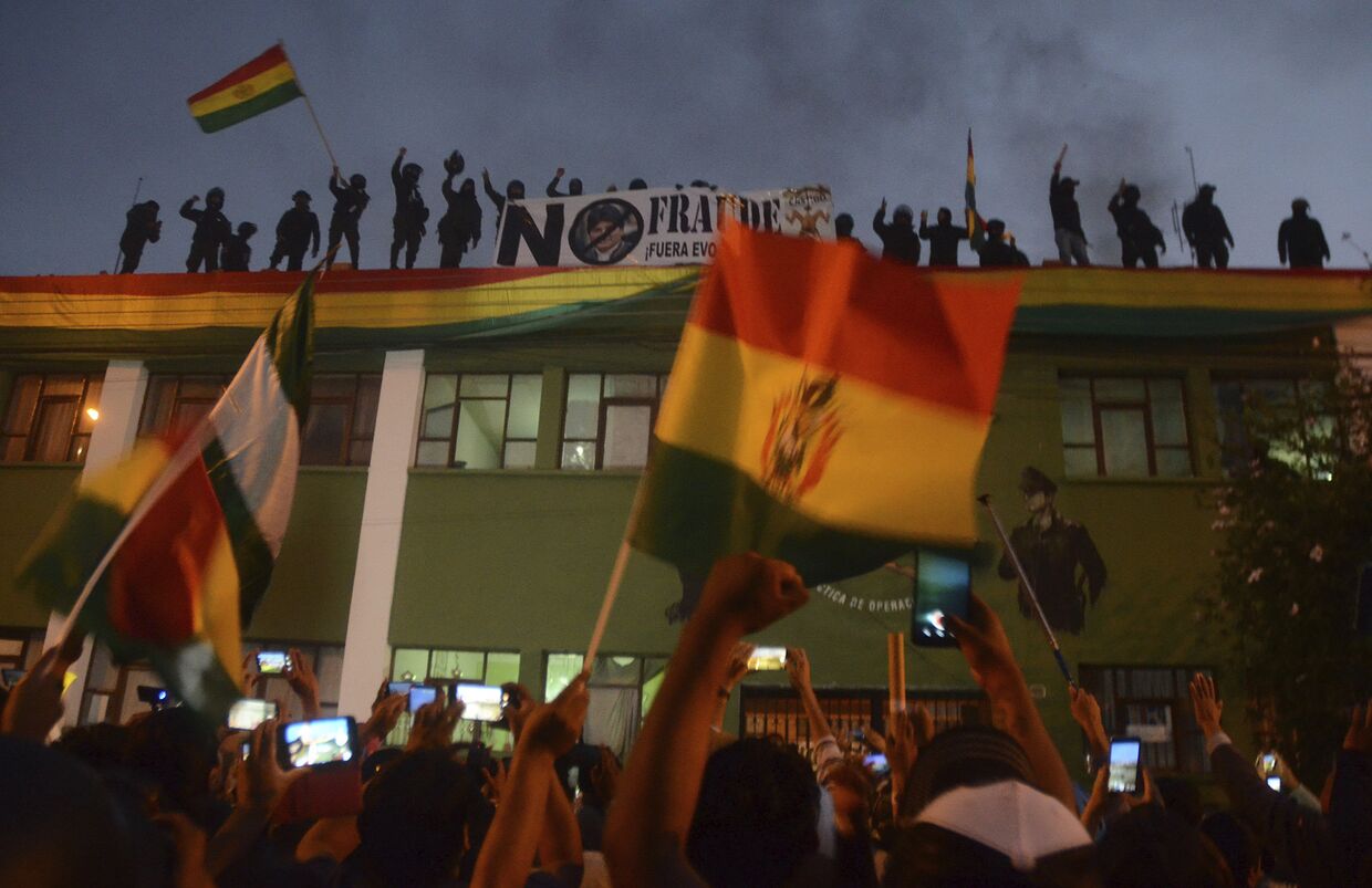 Акции протеста в Кочабамба, Боливия