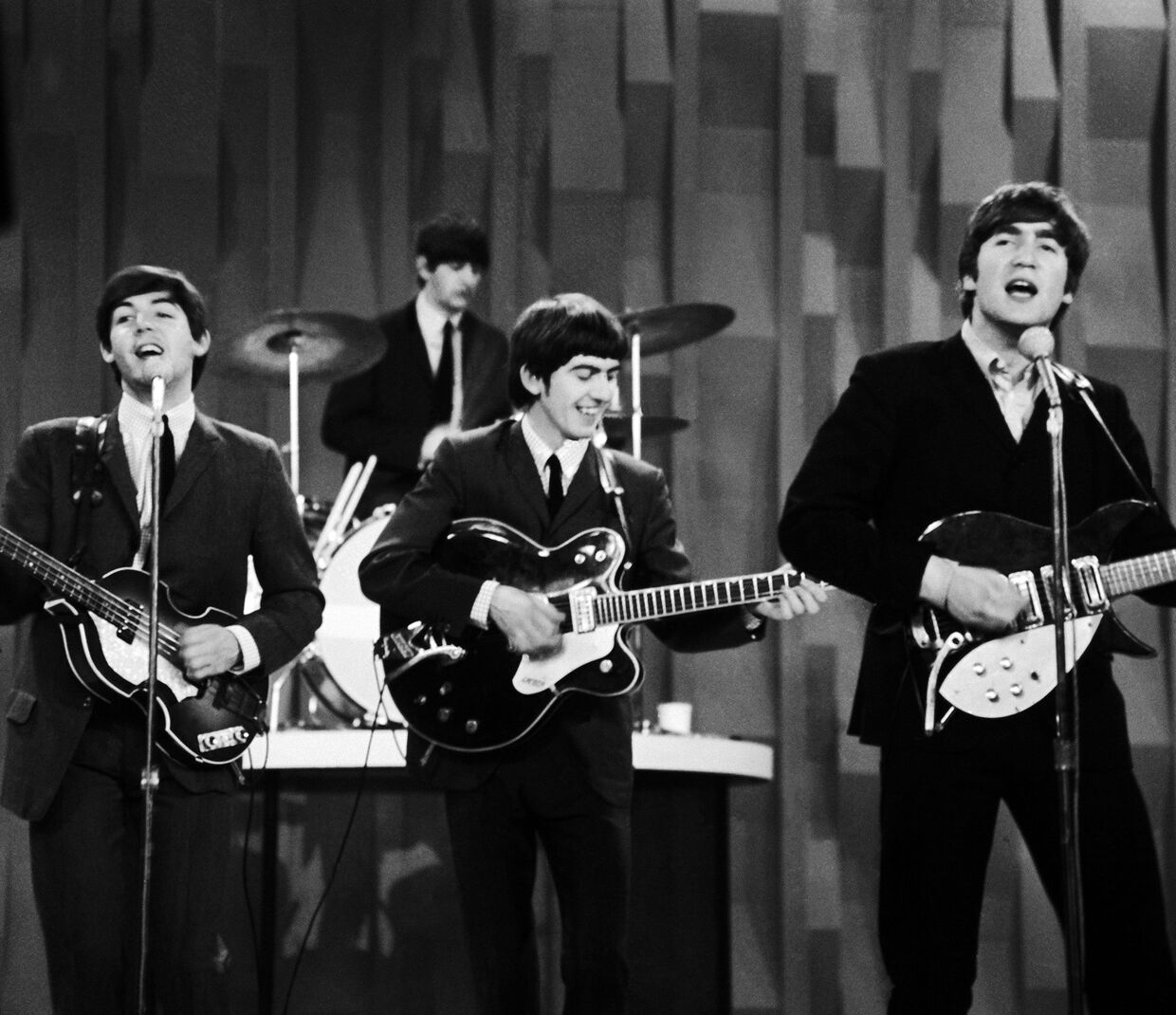 Выступление The Beatles в Нью-Йорке в 1964 году