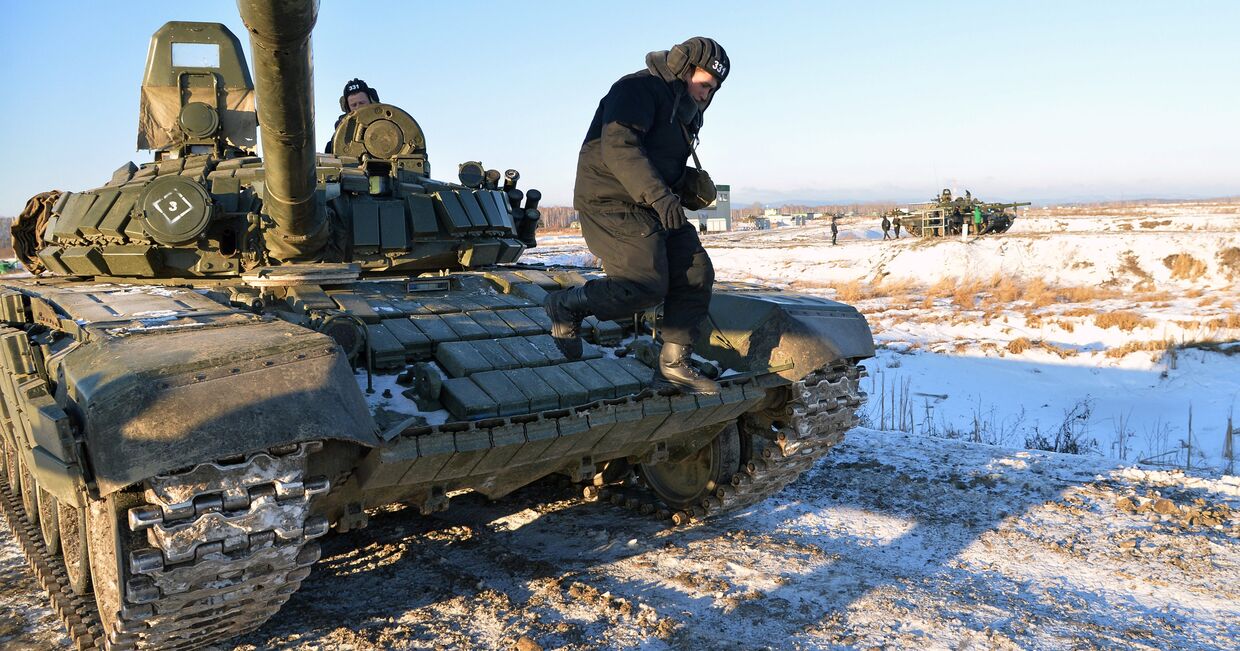 Танк Т-80 в танковой дивизии