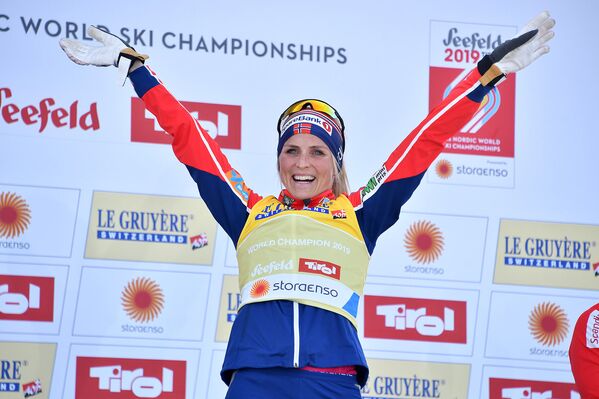 Норвежская лыжница Тереза Йохауг