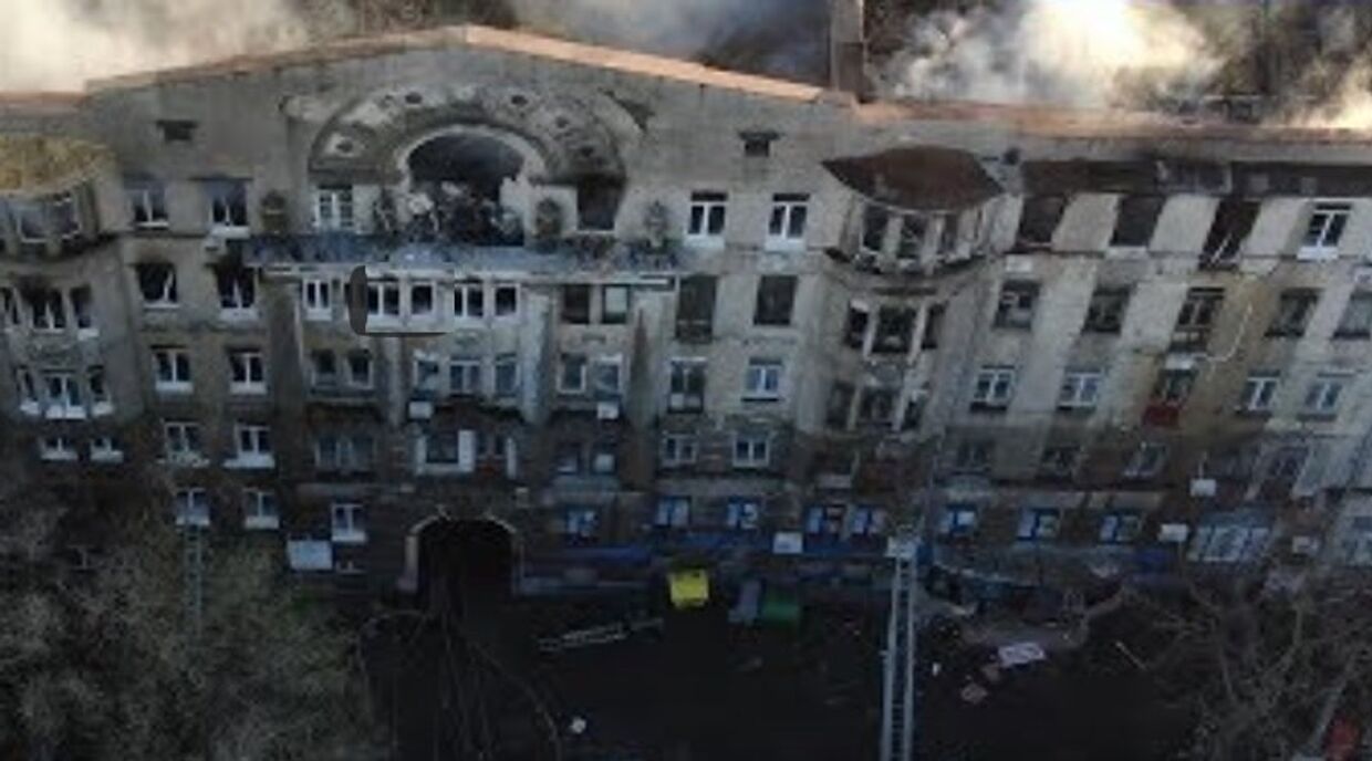 Пожар в Одессе: страх и ужас