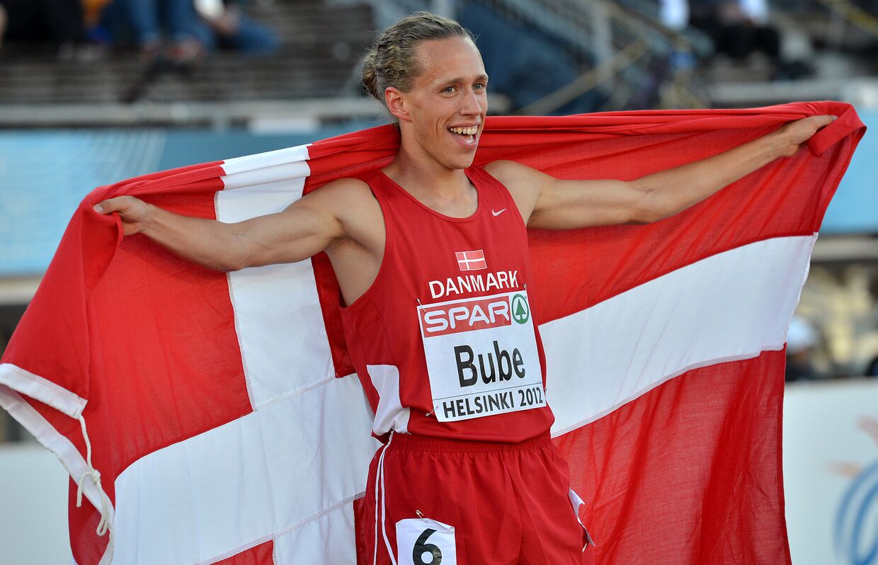 Датский легкоатлет Андреас Бубе