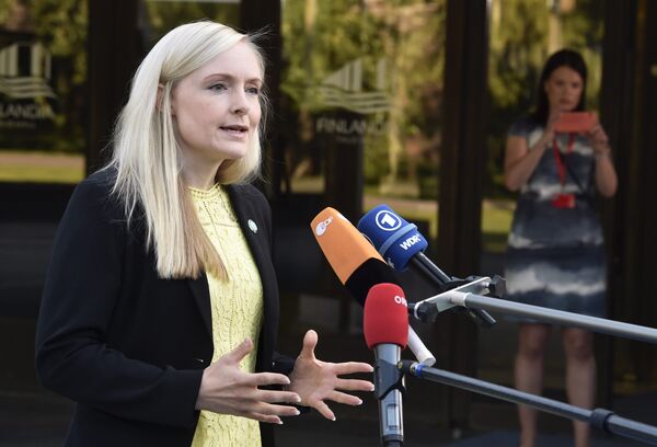 Министр внутренних дел Финляндии Мария Охисало