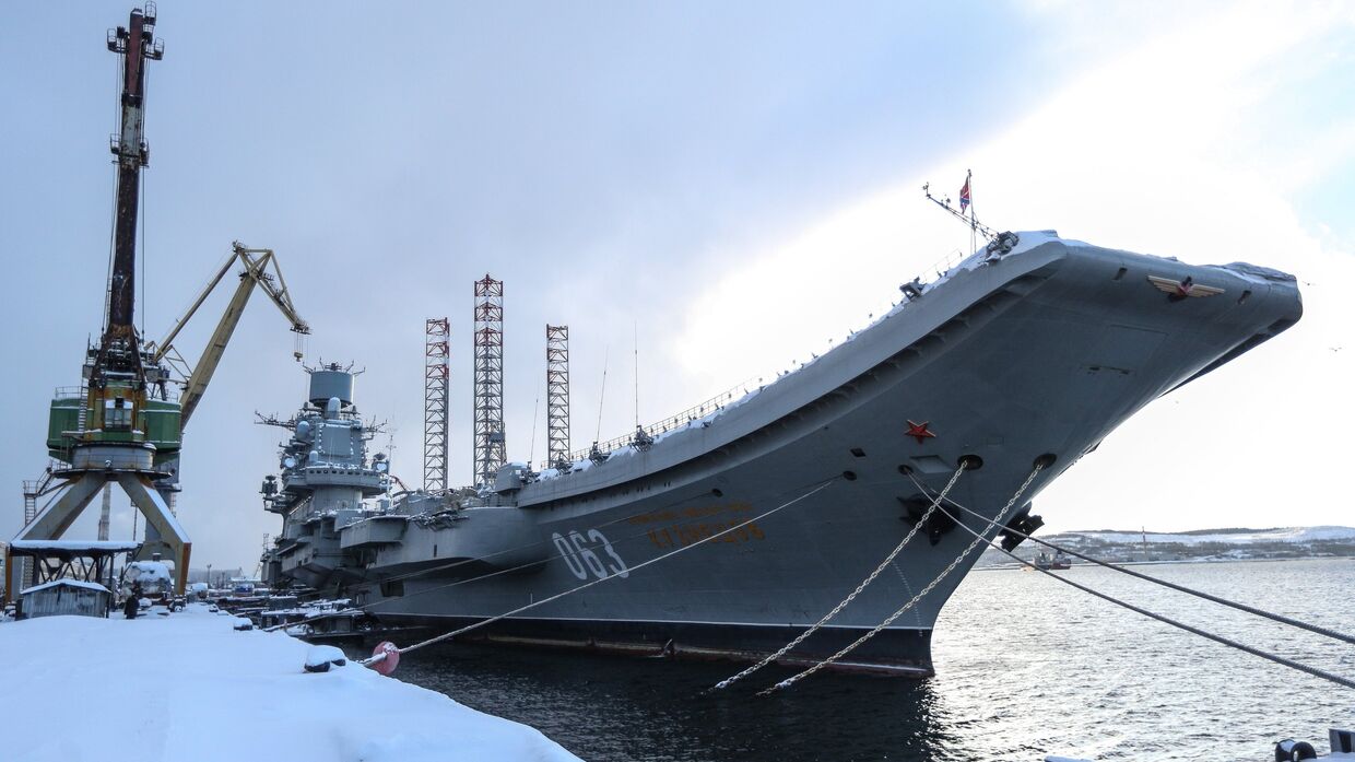 Тяжелый авианесущий крейсер Адмирал Флота Советского Союза Кузнецов