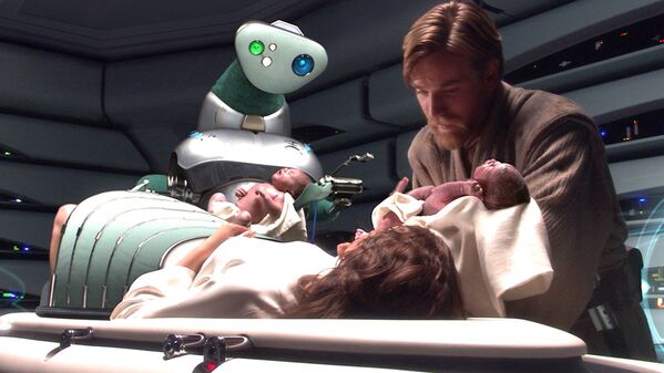 Рождение Люка и Леи