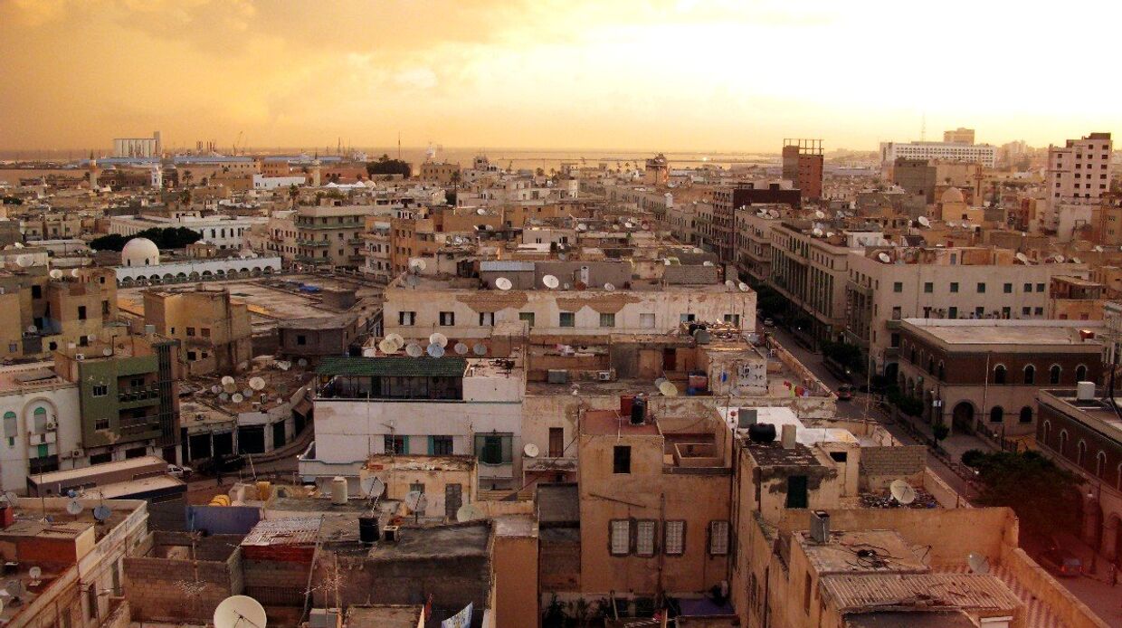 Панорама Триполи, Ливия
