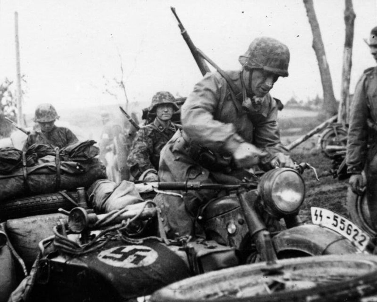 Солдаты Ваффен-СС в России, 1941 год