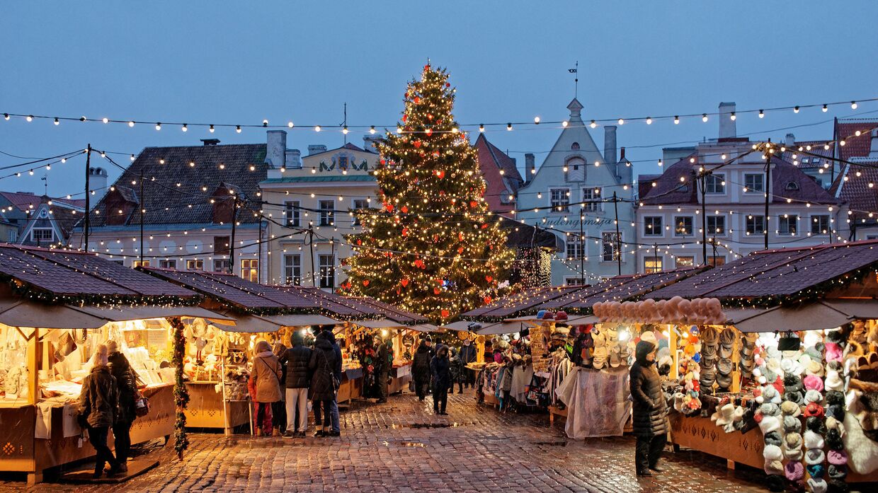 Рождественская ярмарка в Таллине, Эстония