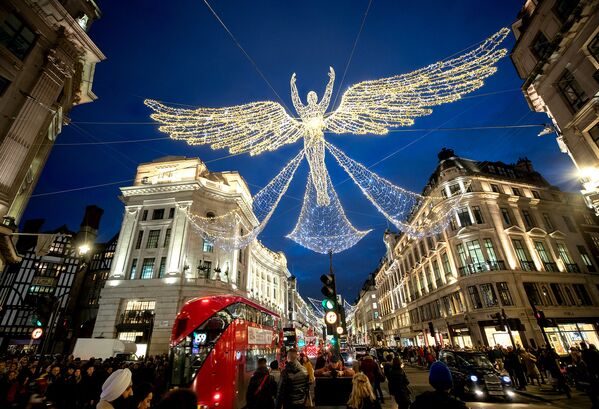 Рождественская ярмарка в Лондоне, Великобритания