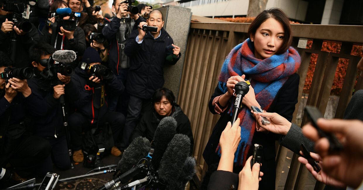 Японская журналистка Сиори Ито