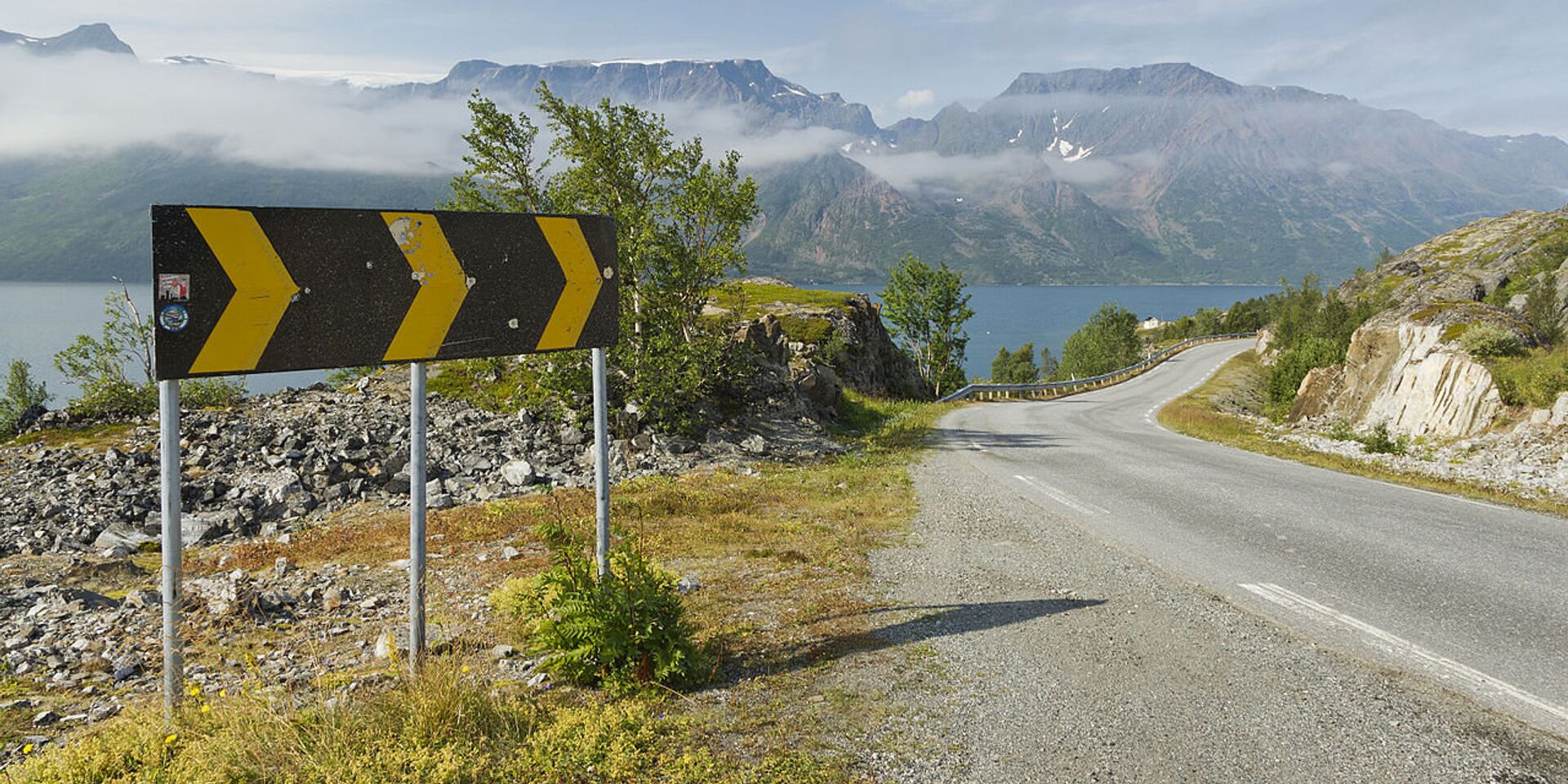 Дорога в Финнмарке, Норвегия - ИноСМИ, 1920, 17.11.2025